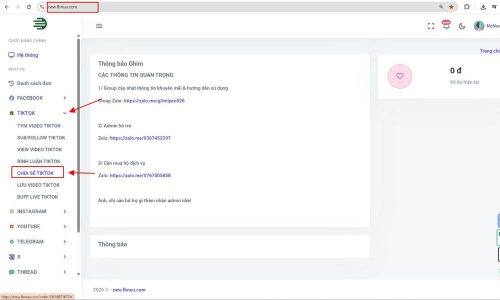 Truy cập new.fbnuu.com và chọn danh mục phù hợp