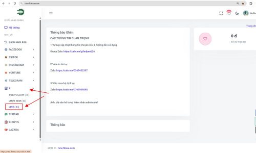 Truy cập new.fbnuu.com và chọn danh mục phù hợp