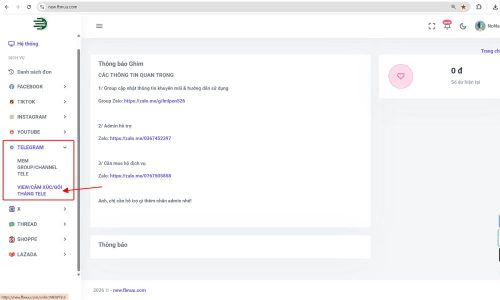 Truy cập new.fbnuu.com và chọn danh mục phù hợp