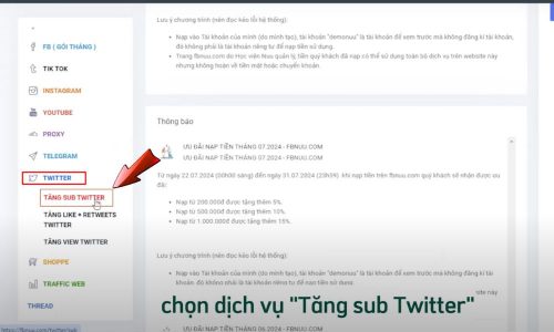 Truy cập Fbnuu.com và chọn danh mục phù hợp