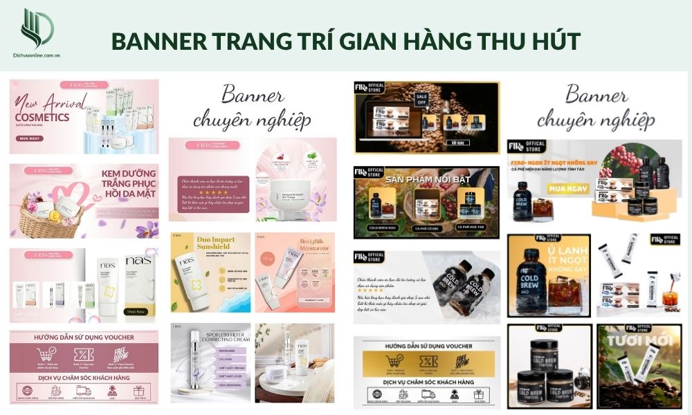 Cập nhật banner cho gian hàng
