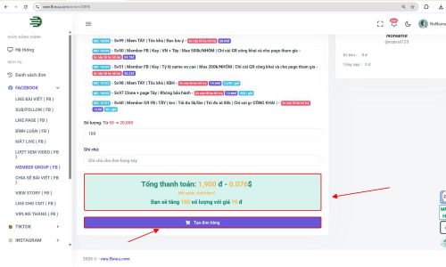 Kiểm tra và hoàn tất đơn 