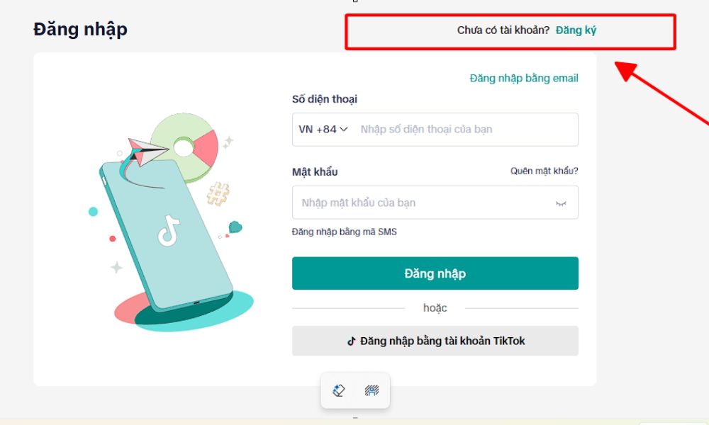 Người bán cần tạo tài khoản cho shop mình
