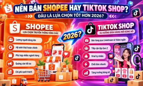 Nên bán Shopee hay TikTok Shop