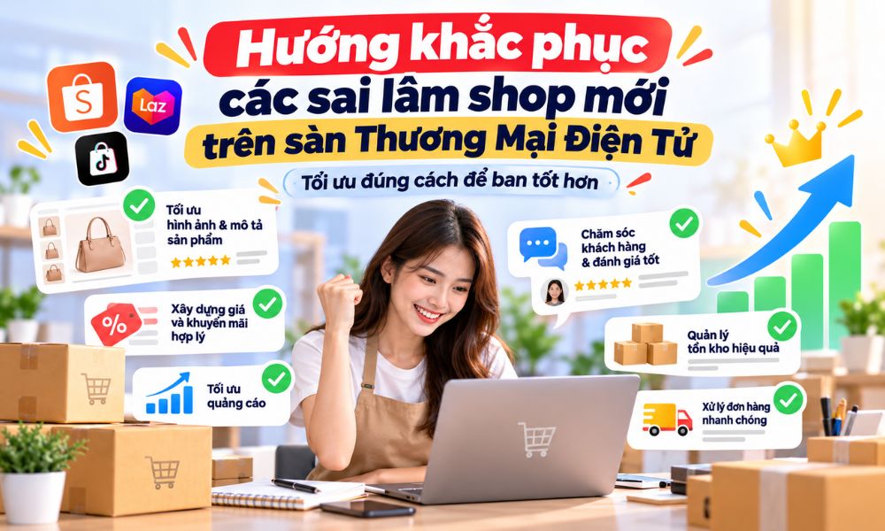 Kinh nghiệm kinh doanh thành công trên sàn TMĐT