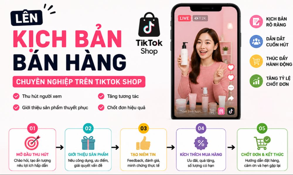 Kịch bản bán hàng thuộc checklist quan trọng cần chuẩn bị