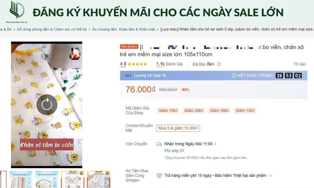 Rà soát sản phẩm để đăng ký chương trình khuyến mãi