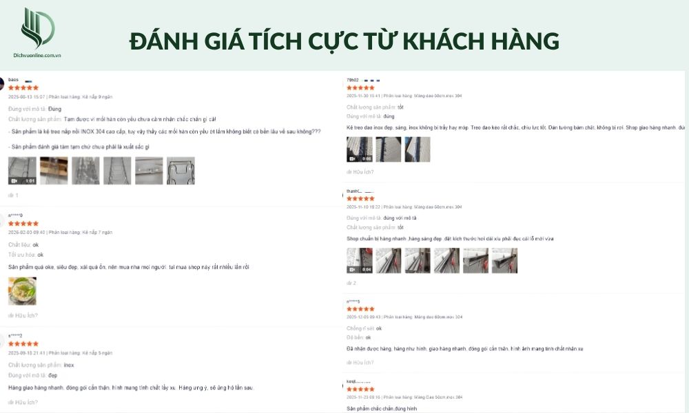 Kêu gọi khách hàng đánh giá shop sau khi nhận hàng