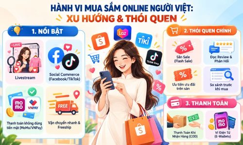 hành vi mua sắm online người việt