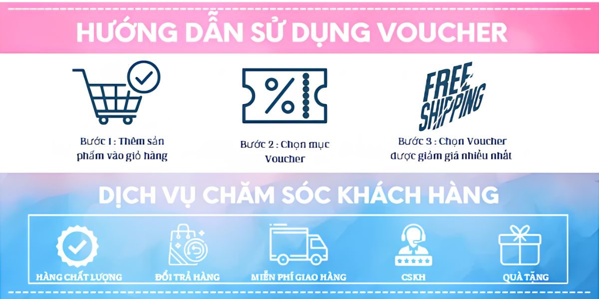Chủ shop cần đa dạng chương trình khuyến mãi với các voucher