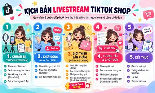 Kịch bản Livestream TikTok Shop