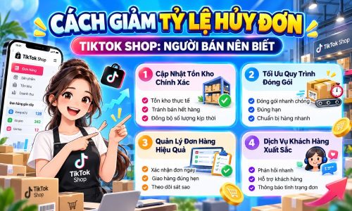giảm tỷ lệ hủy đơn TikTok Shop