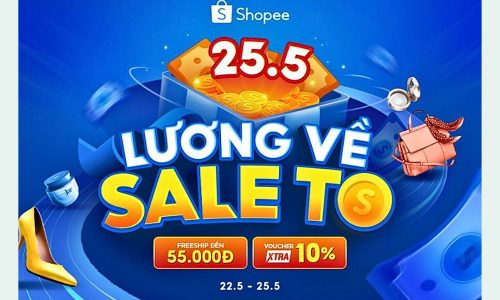 Lương về sale to 25/5