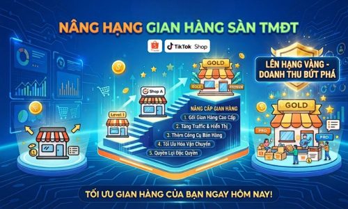 Nâng hạng gian hàng sàn TMĐT