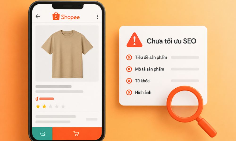 Chủ shop cần tối ưu mô tả, tiêu đề và SEO sản phẩm