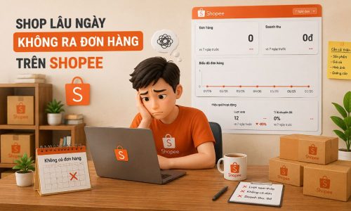 Shopee không ra đơn vì nguyên nhân gì