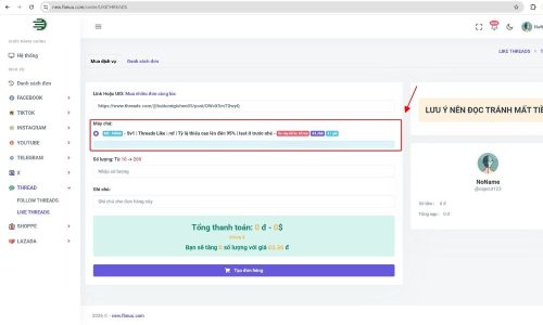 Chọn máy chủ phù hợp