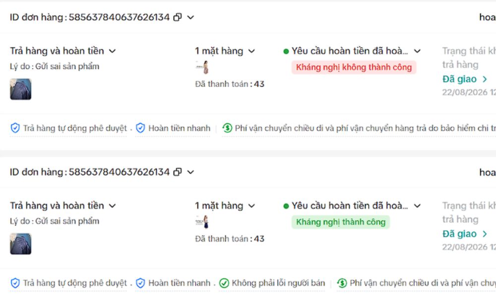 Vì sao khách trả hàng