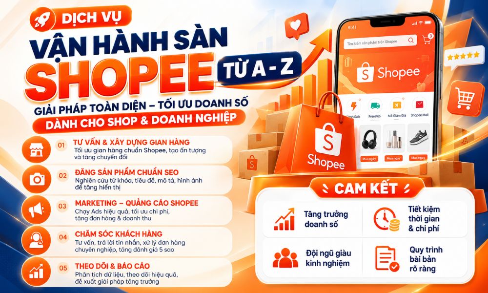 Vận hành sàn Shopee