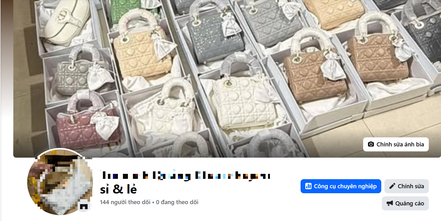 Thay đổi thông tin sau khi mua Fanpage quảng cáo livestream