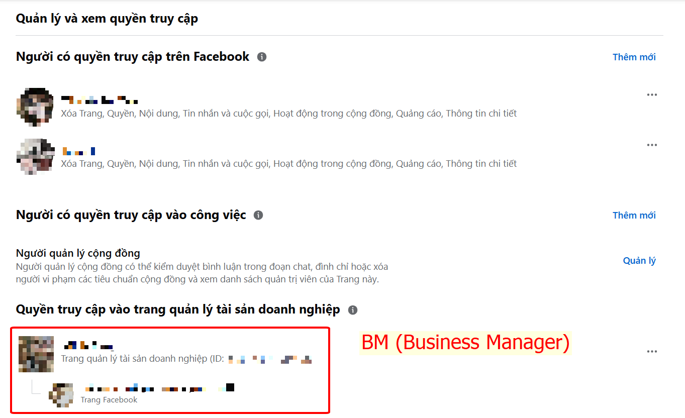 Kiểm tra trang fanpage sau khi mua