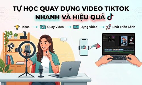 tự học quay dựng video Tiktok hiệu quả